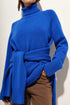 'Scarlett' Ribbed Knit Turtleneck Sweater - Celes Fashion